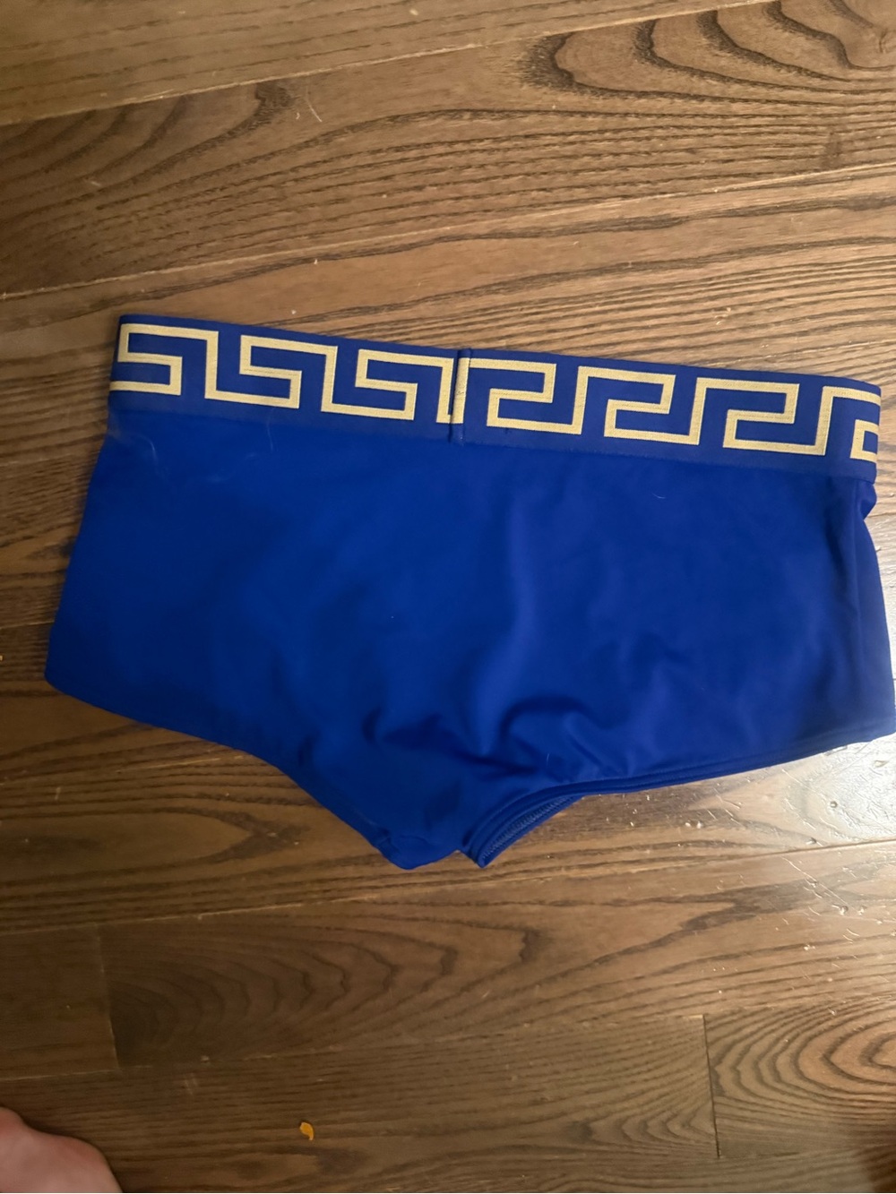 Versace Greca Border Swim Briefs – Royal Blue – Size 4 / M
